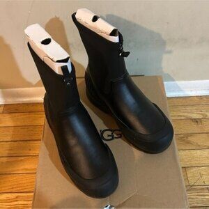 UGG Neumel X Waterproof Zip Boot Black Women Size 8 NEW IN BOX